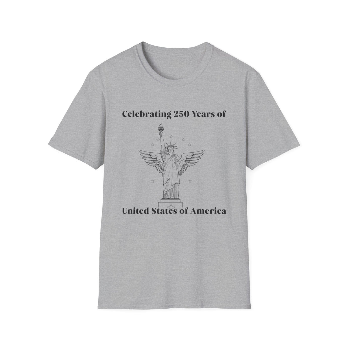 Celebrating 250 Years of Statue of Liberty T-Shirt | Americana