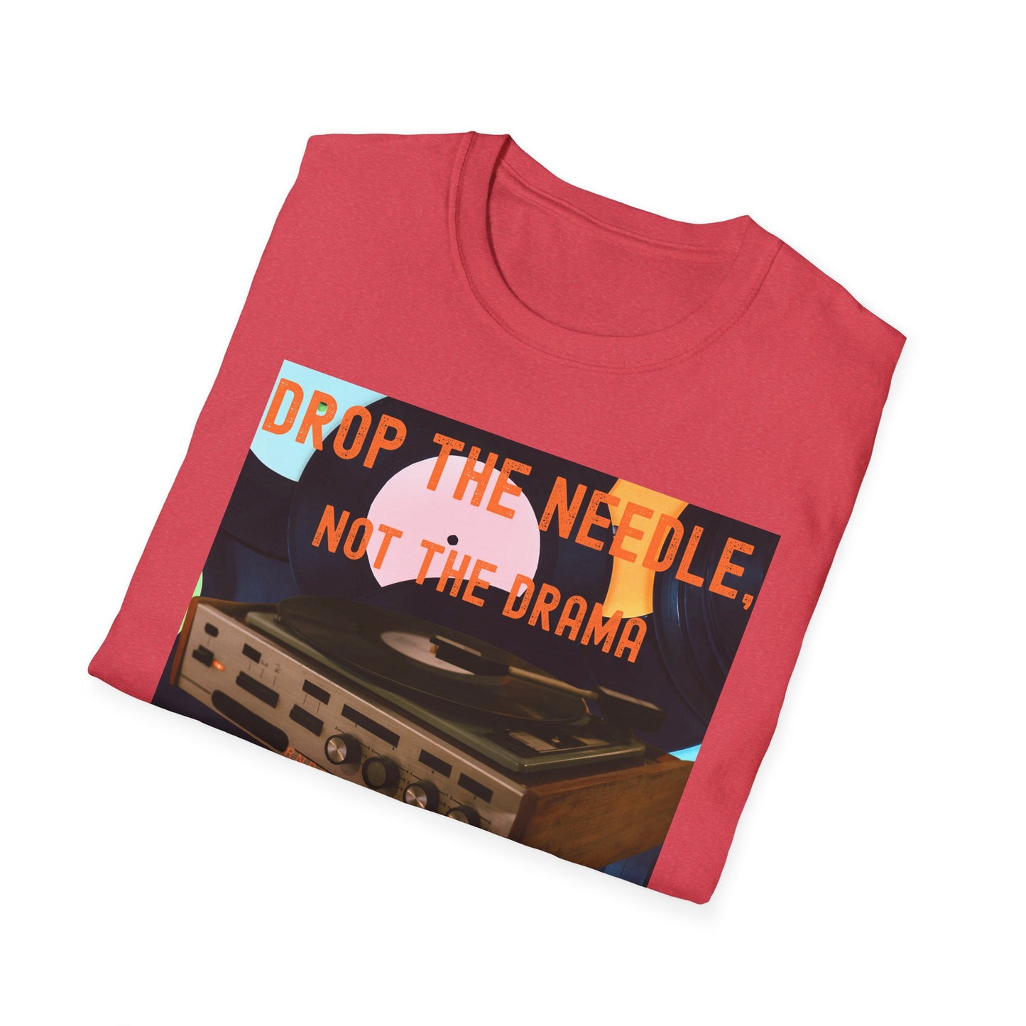 Retro Music Vibe Unisex T-Shirt, Perfect for Music Lovers, Gift for Vinyl Collectors, Casual Summer Wear, Party Tee, Unique Graphic Top