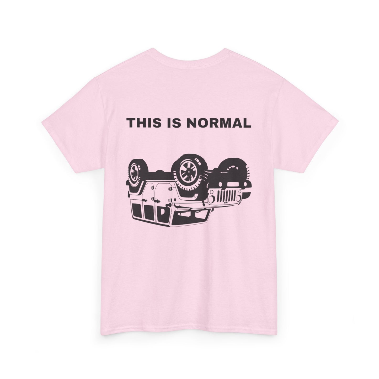 Funny Unisex Heavy Cotton Tee - "This Is Normal" Graphic T-Shirt for Car Enthusiasts, Gifts for Him, Casual Wear, Humor Apparel