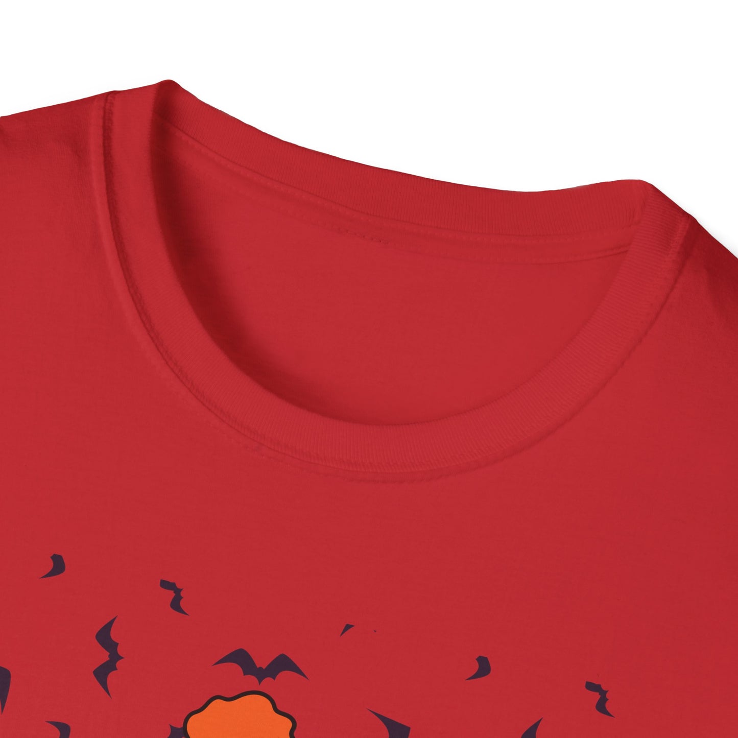 Halloween Ghost Cozy Unisex T-Shirt | Spooky Fun, Fall Apparel, Pumpkin Lovers Gift, Casual Halloween Outfit, Autumn Vibes