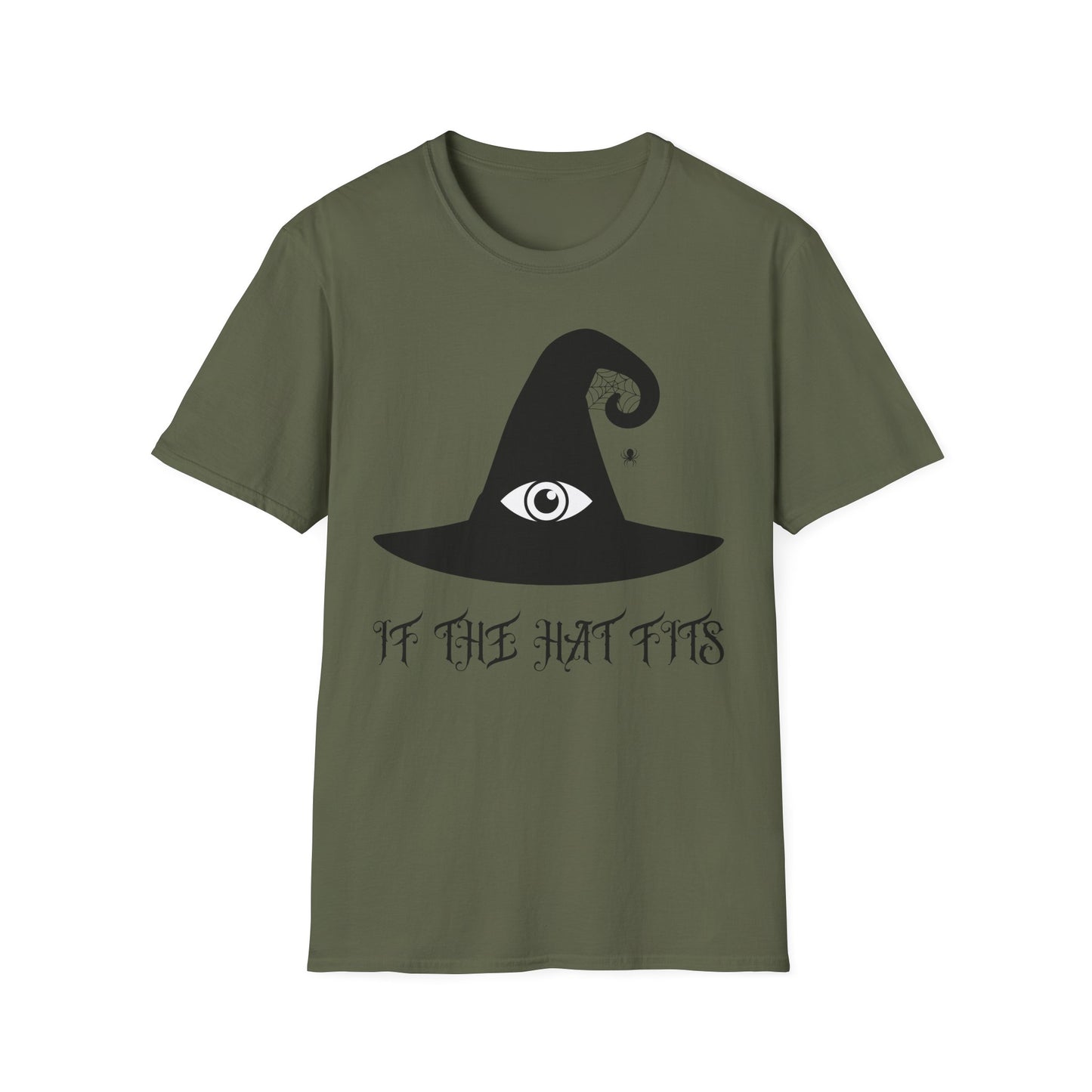 Witch Hat T-Shirt, Halloween Shirt, Gift for Her, Funny Halloween Tee, Unisex Graphic Tee, Spooky Season Apparel