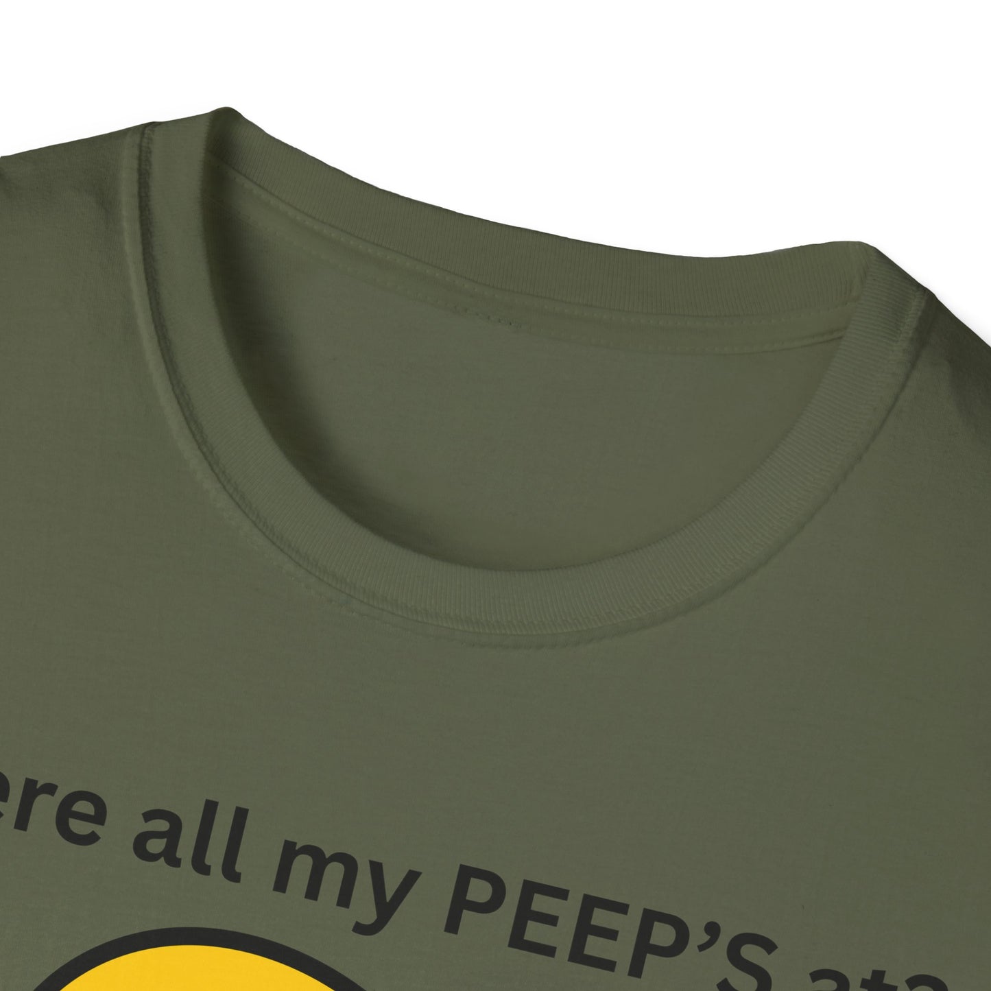 Cute Duck T-Shirt - Where All My PEEP'S At? | Fun Gift for Animal Lovers, Spring Celebrations, Easter