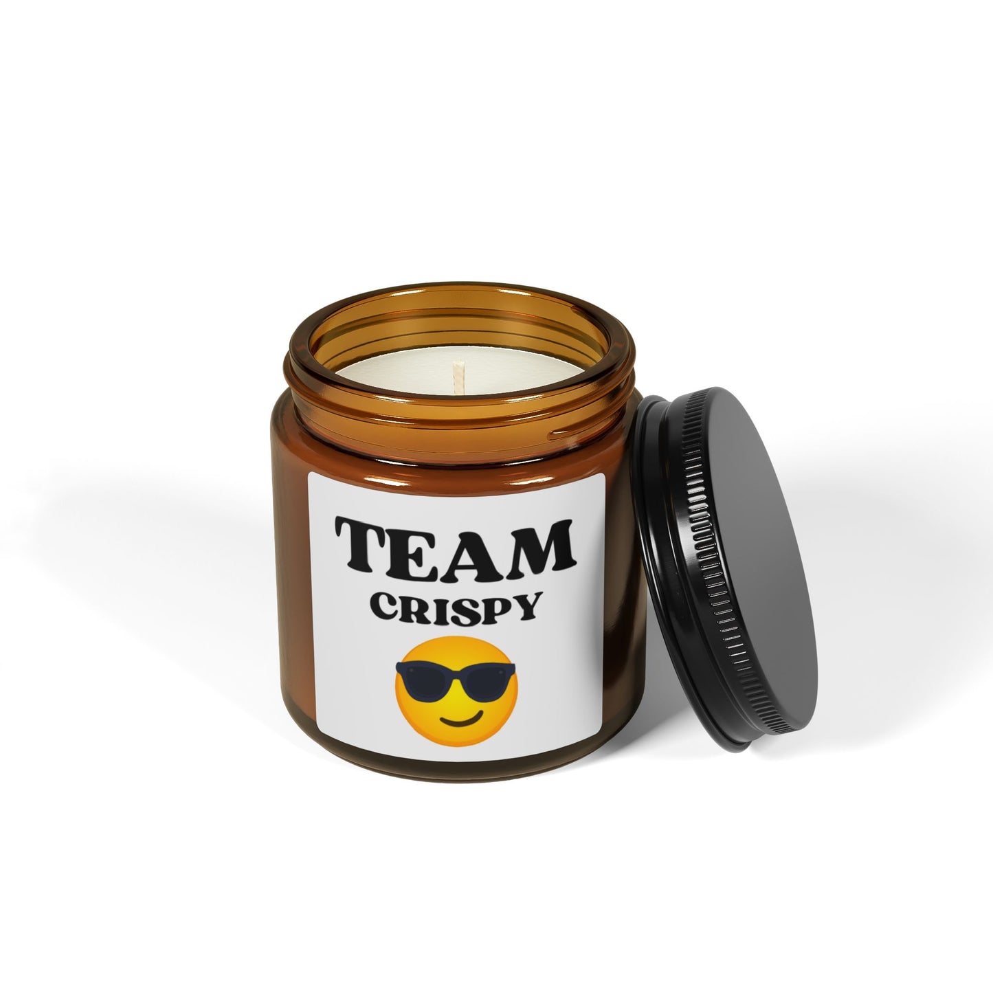 Scented Soy Candle (Multi-Size, Amber Jar)