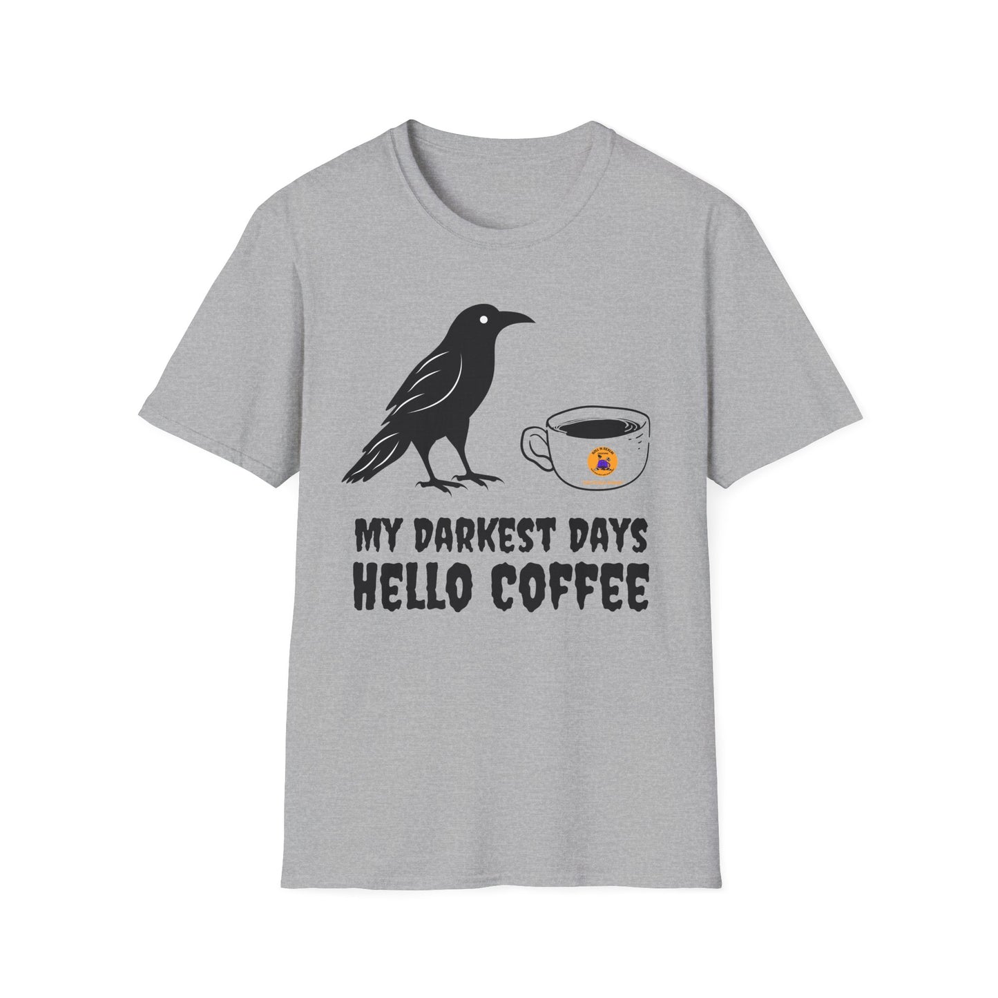 Coffee Lovers Unisex T-Shirt - Funny Graphic Tee, Gift for Coffee Lovers, Casual Wear, Cozy Relaxation, Dark Humor Shirt