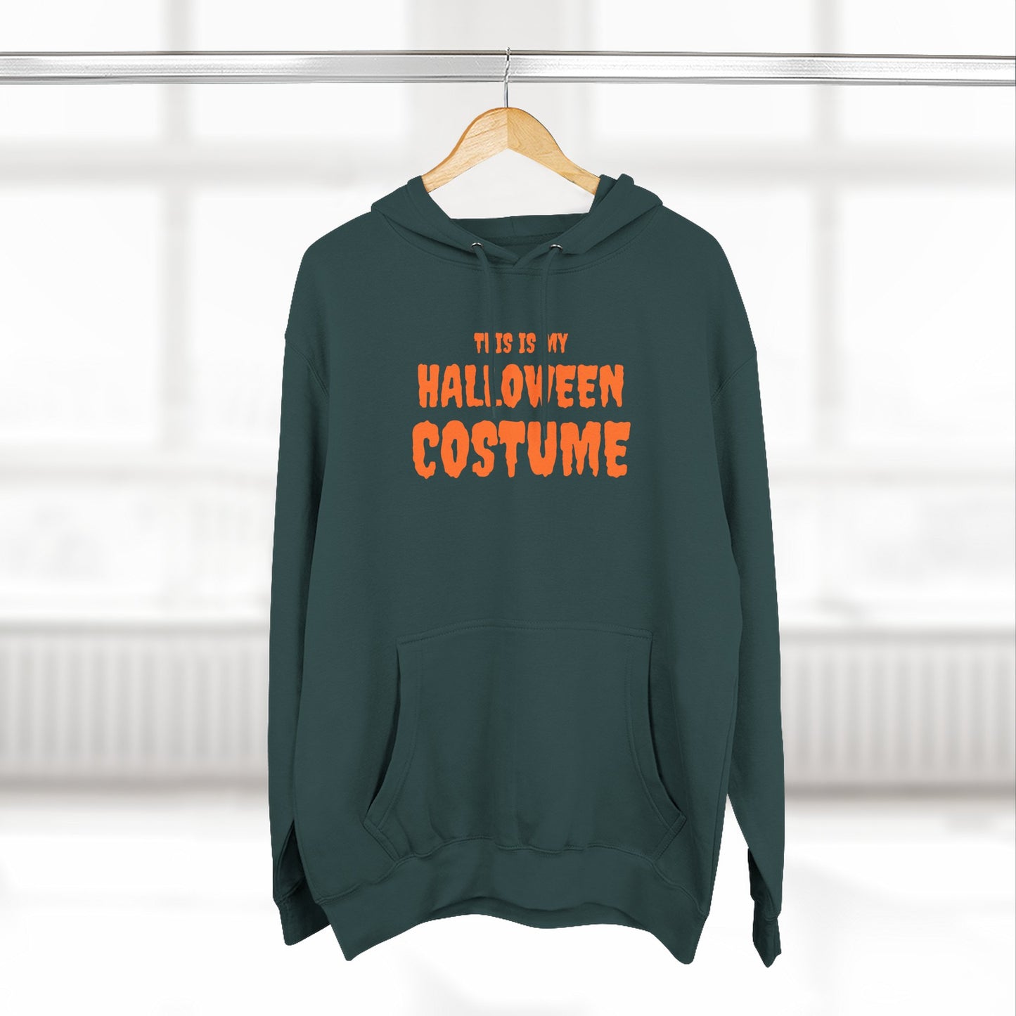 Halloween Costume Hoodie, Funny Costume Sweatshirt, Party Outfit, Fall Apparel, Trick or Treat, Spooky Season Fashion