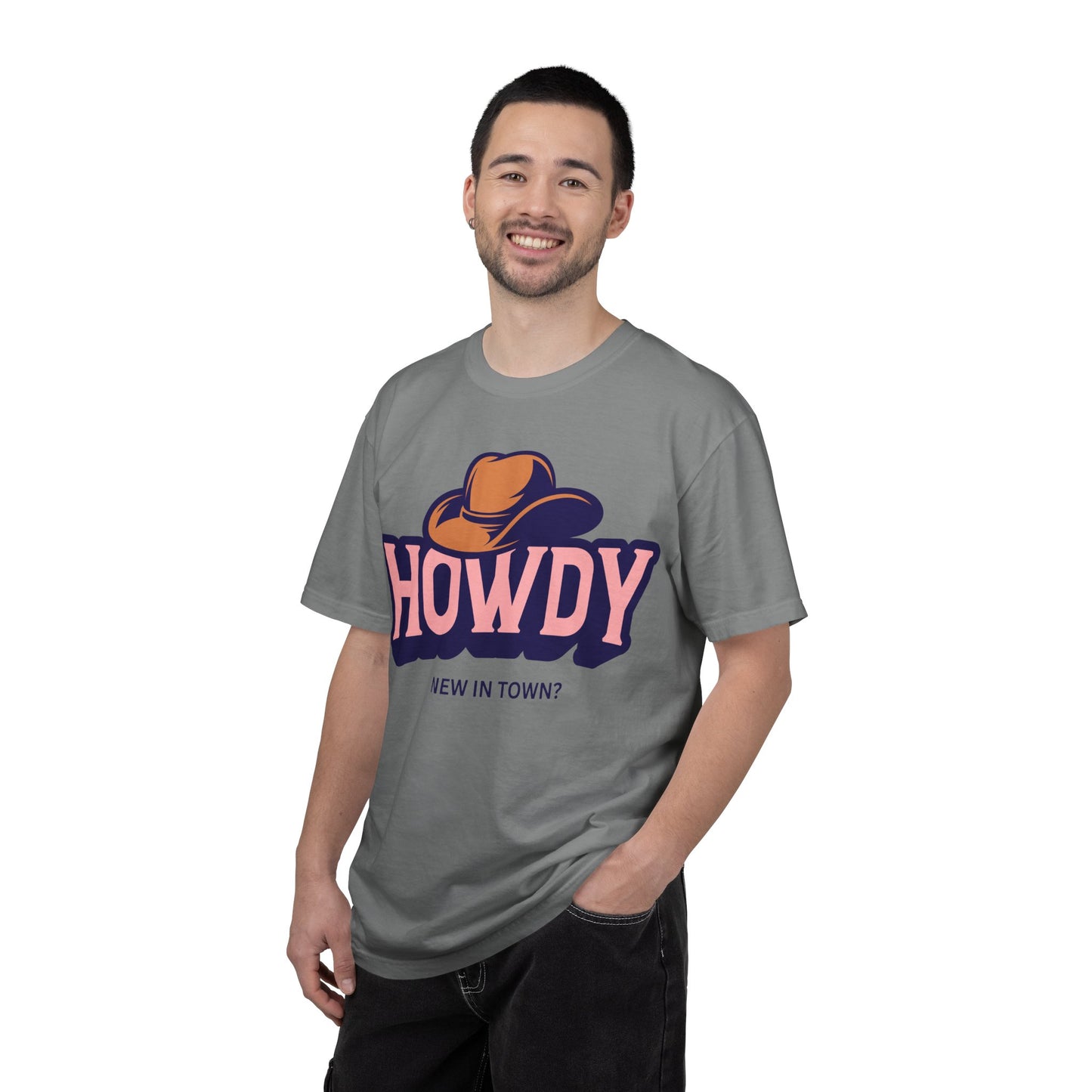 Howdy cowboy tee | T-Shirt, New in Town graphic