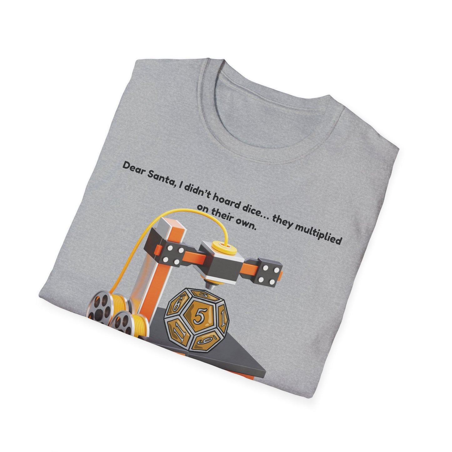 Dice Multiplying Machine T-Shirt | Funny Dungeons & Dragons Tabletop Dice Art