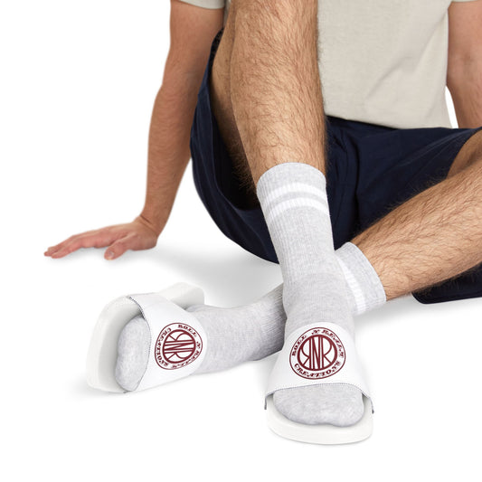 Roll N Realm Logo Slide Sandals | Men's Slide