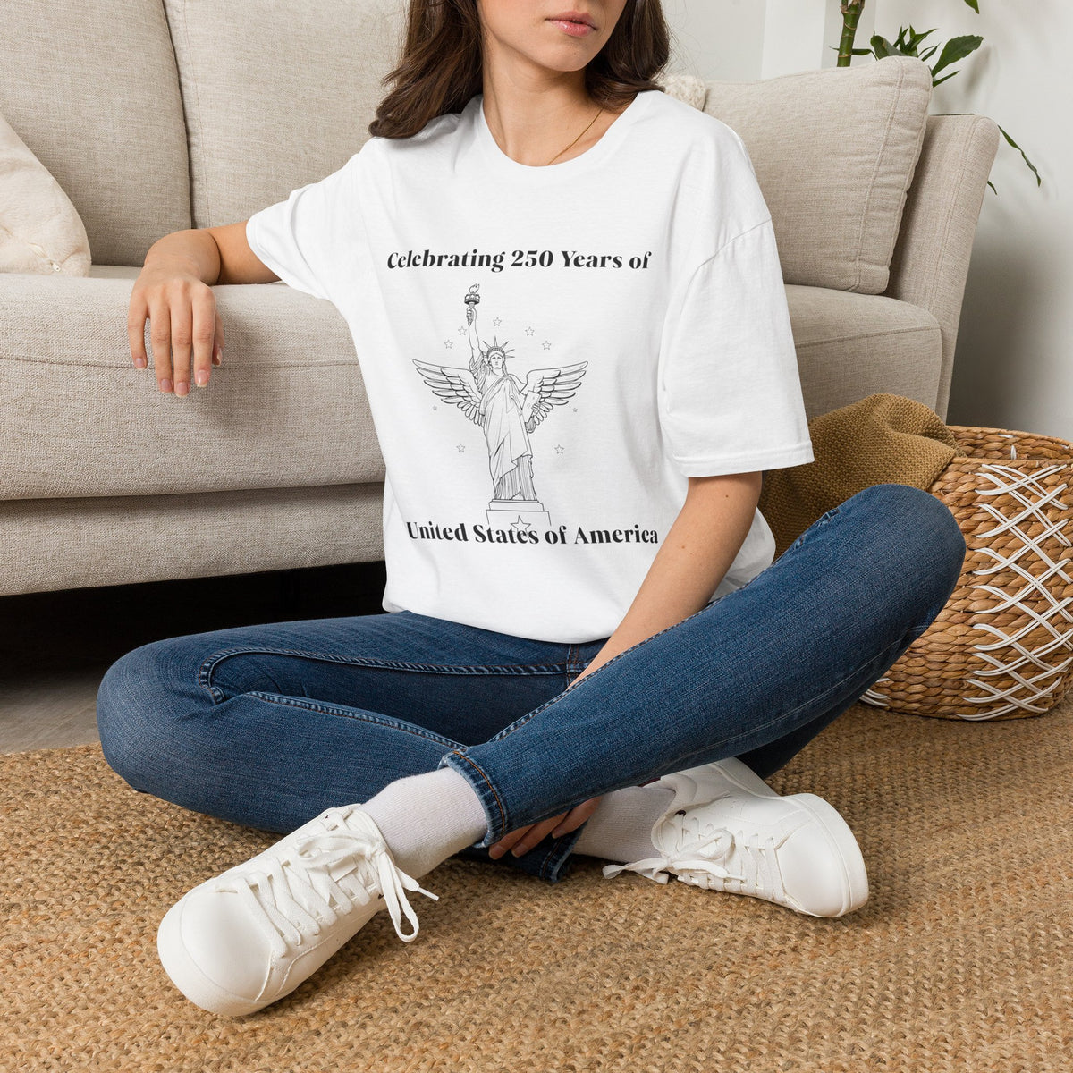 Celebrating 250 Years of Statue of Liberty T-Shirt | Americana