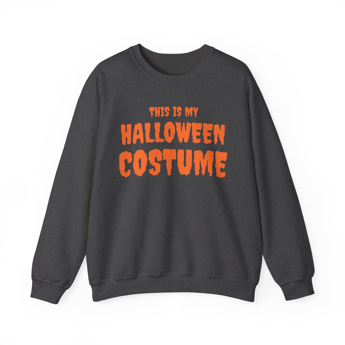 Halloween Costume Crewneck Sweatshirt, Unisex Sweatshirt, Cozy Halloween Apparel, Festive Fall Clothing, Halloween Party Outfit