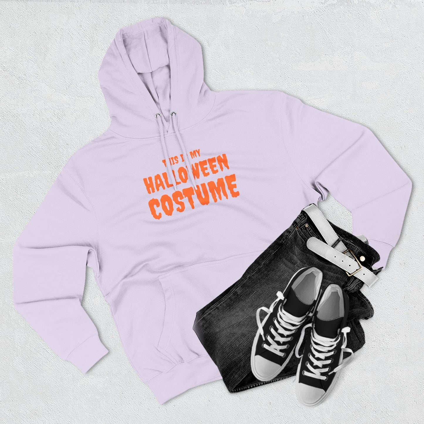 Halloween Costume Hoodie, Funny Costume Sweatshirt, Party Outfit, Fall Apparel, Trick or Treat, Spooky Season Fashion