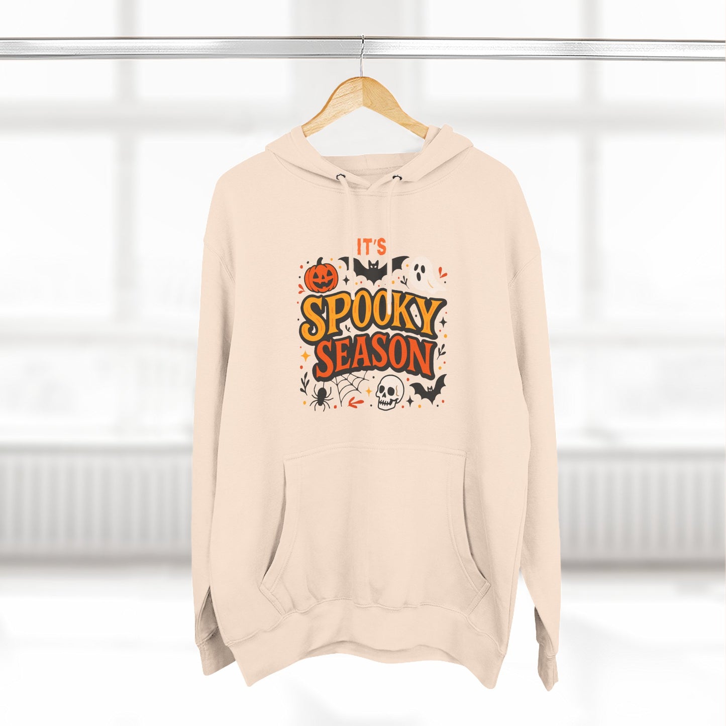 Spooky Season Hoodie, Fall Fashion, Halloween Sweatshirt, Cozy Gift, Graphic Hoodie, Autumn Apparel
