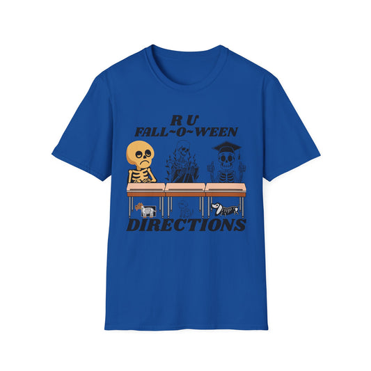 Halloween Themed T-Shirt, Spooky Costume Tee, Fall-O-Ween Graphic Shirt, Unisex Fall Apparel, Perfect for Parties