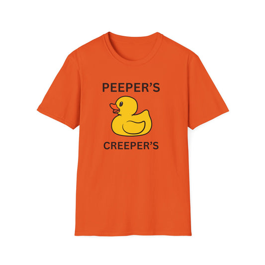 Quirky Duck T-Shirt, Fun Graphic Tee, Playful Gift, Casual Wear, Birthday Present, Summer Outfit