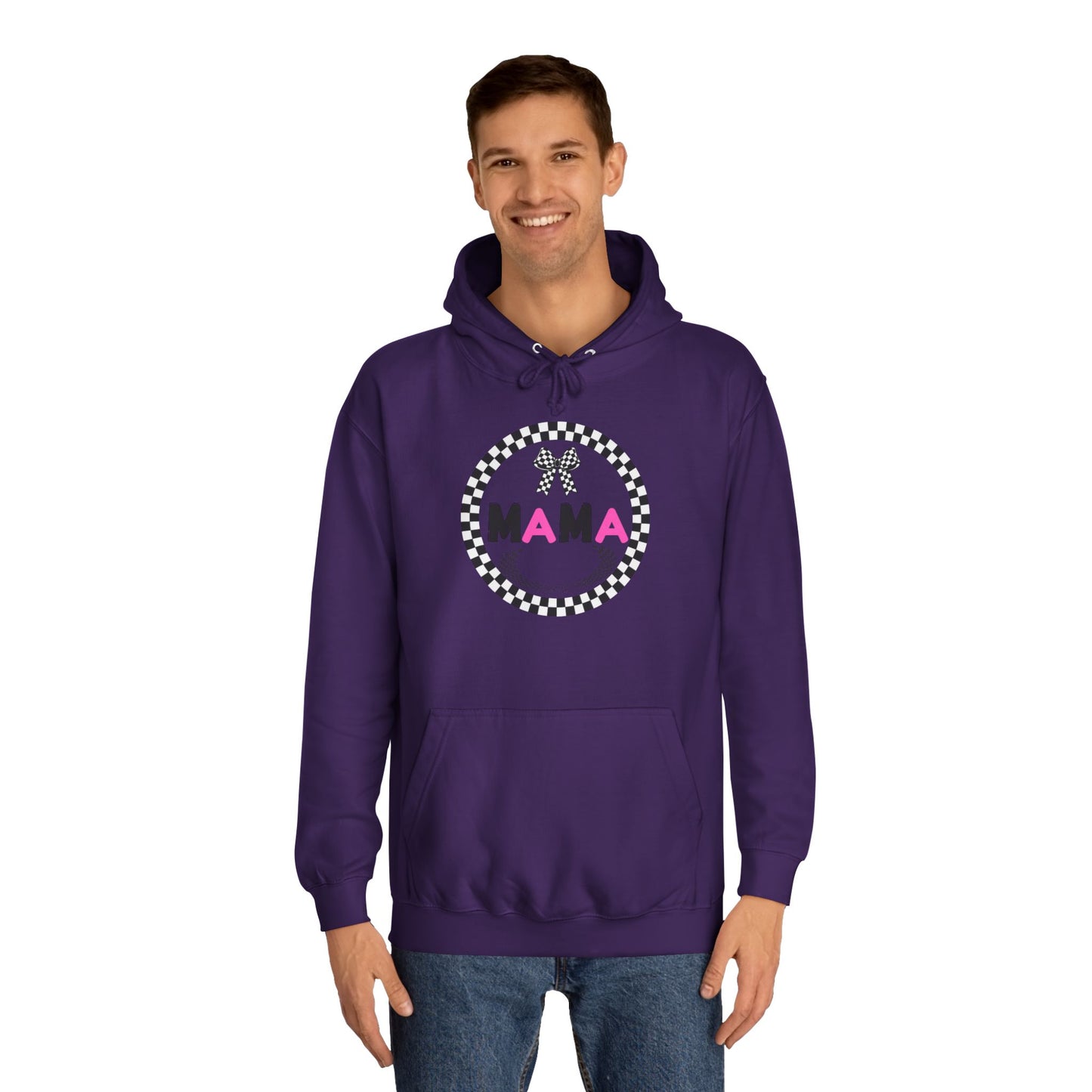 Chic Mama College Hoodie | Perfect for Moms, Gifts for Mother's Day, Casual Style, Cozy Wear, Unisex Fashion