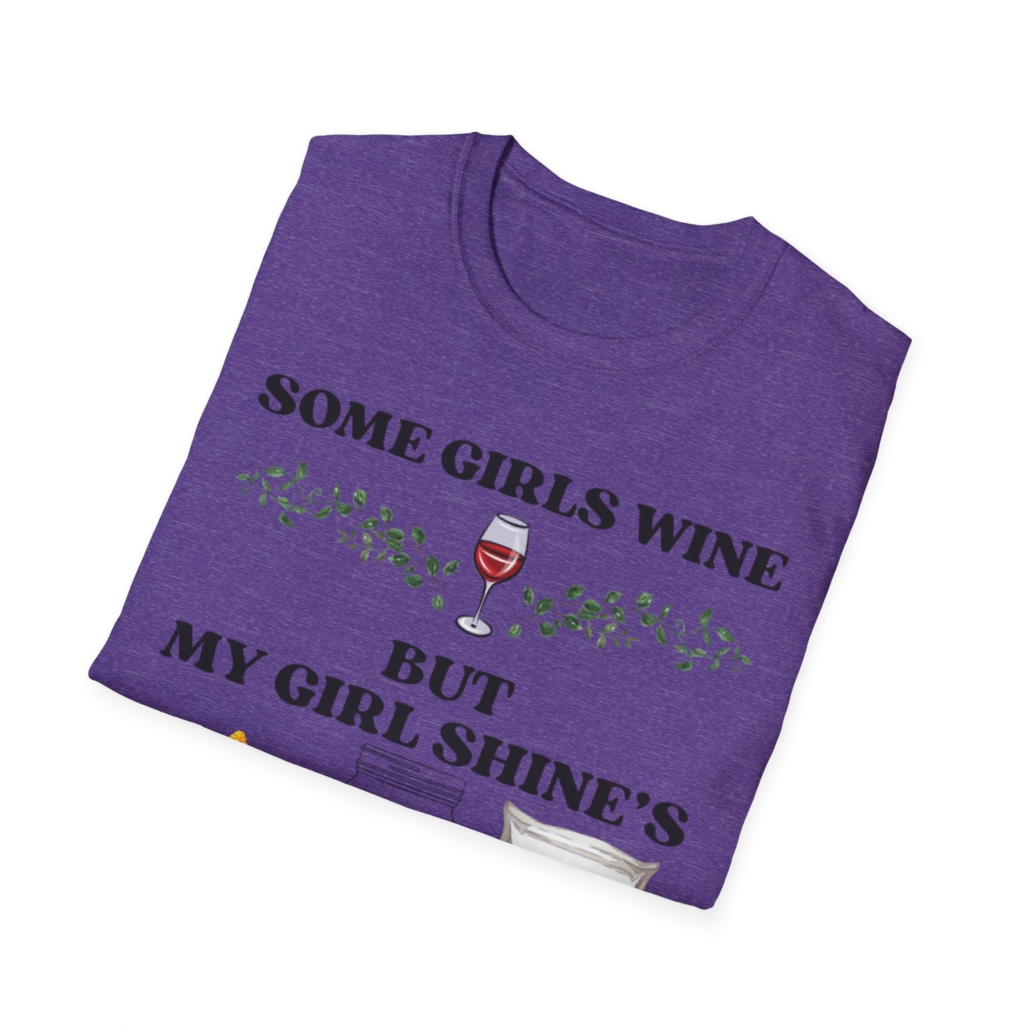 Wine-Themed Unisex T-Shirt, Funny Gift for Wine Lovers, Casual Wear, Perfect for Birthdays, Parties, Family Gatherings