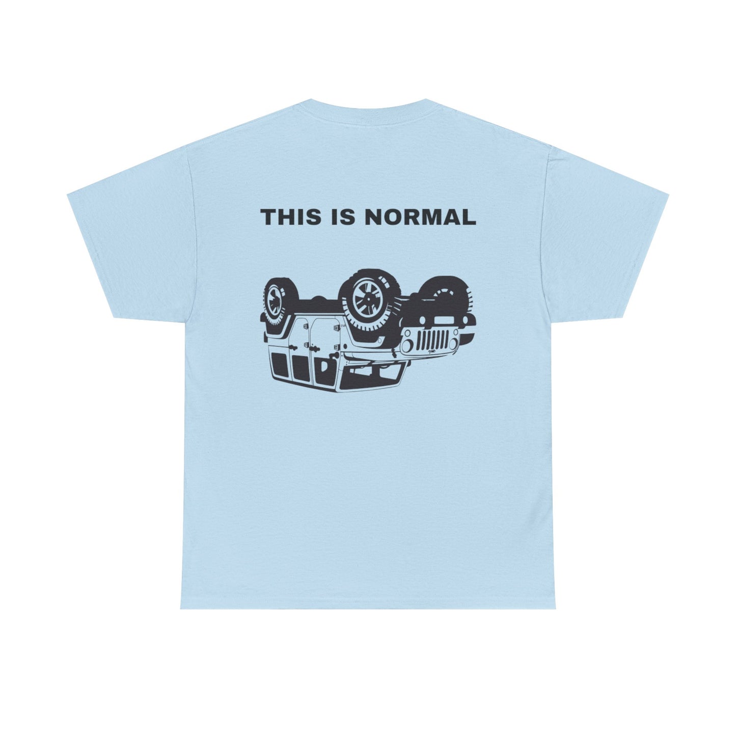 Funny Unisex Heavy Cotton Tee - "This Is Normal" Graphic T-Shirt for Car Enthusiasts, Gifts for Him, Casual Wear, Humor Apparel