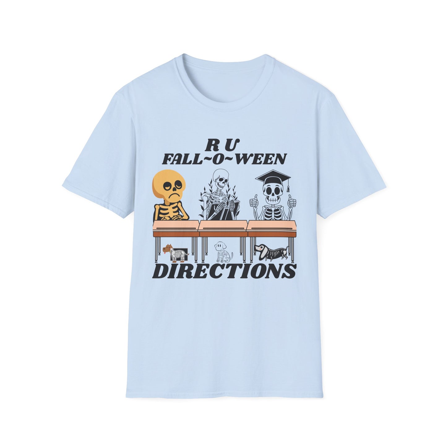 Halloween Themed T-Shirt, Spooky Costume Tee, Fall-O-Ween Graphic Shirt, Unisex Fall Apparel, Perfect for Parties