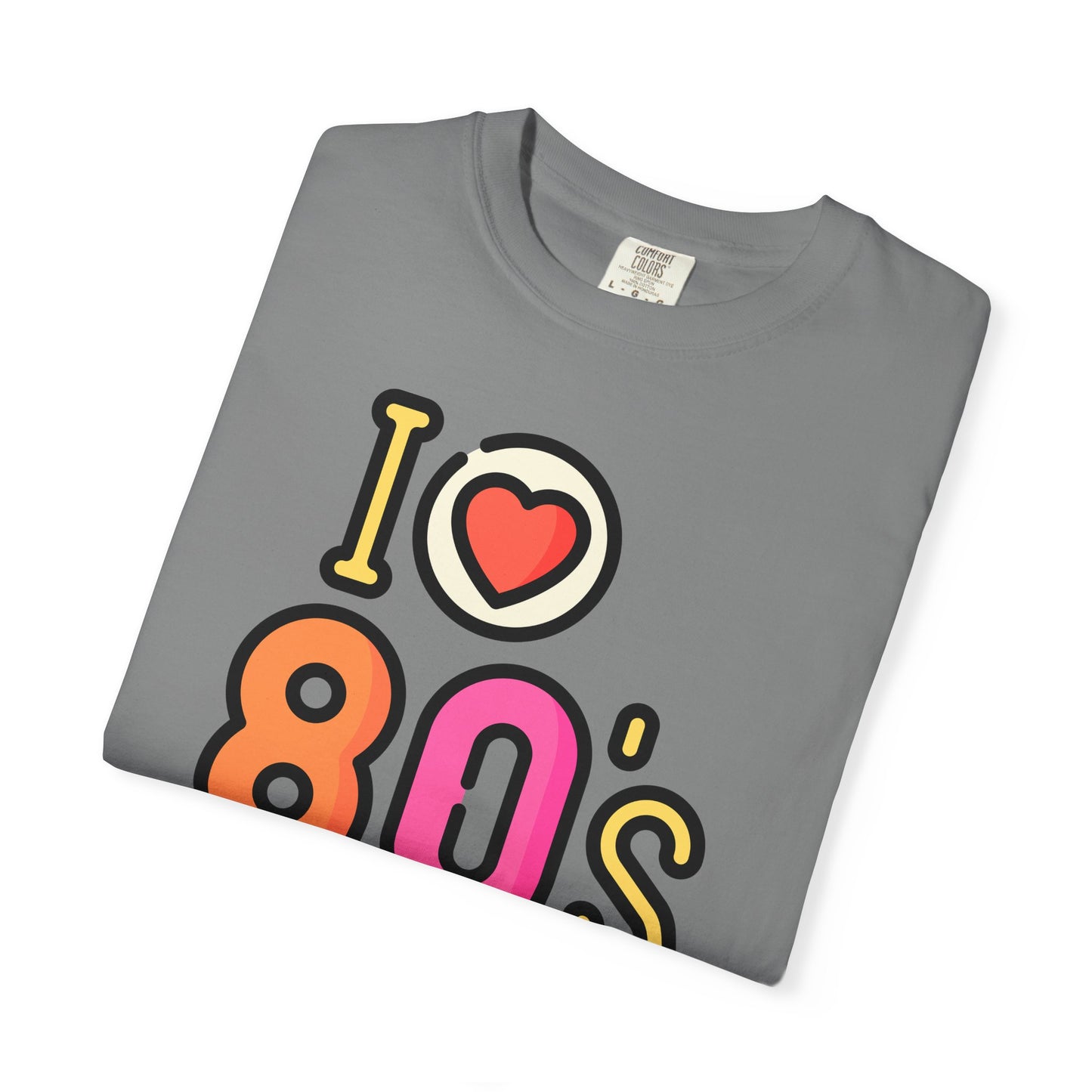 I  80s cassette & roller skate T-Shirt | Retro 1980s Design
