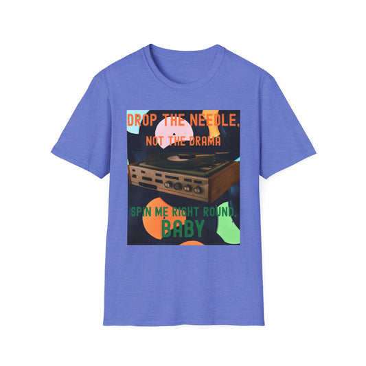 Retro Music Vibe Unisex T-Shirt, Perfect for Music Lovers, Gift for Vinyl Collectors, Casual Summer Wear, Party Tee, Unique Graphic Top