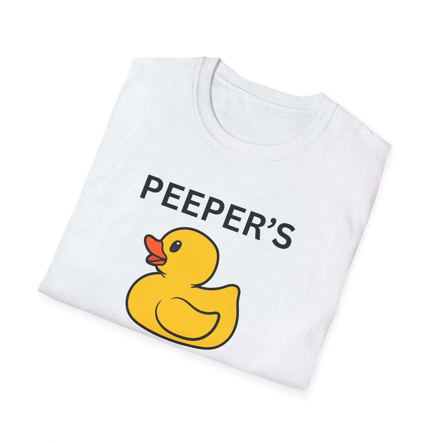 Quirky Duck T-Shirt, Fun Graphic Tee, Playful Gift, Casual Wear, Birthday Present, Summer Outfit