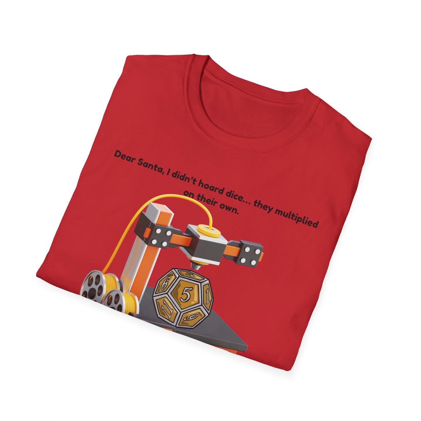 Dice Multiplying Machine T-Shirt | Funny Dungeons & Dragons Tabletop Dice Art