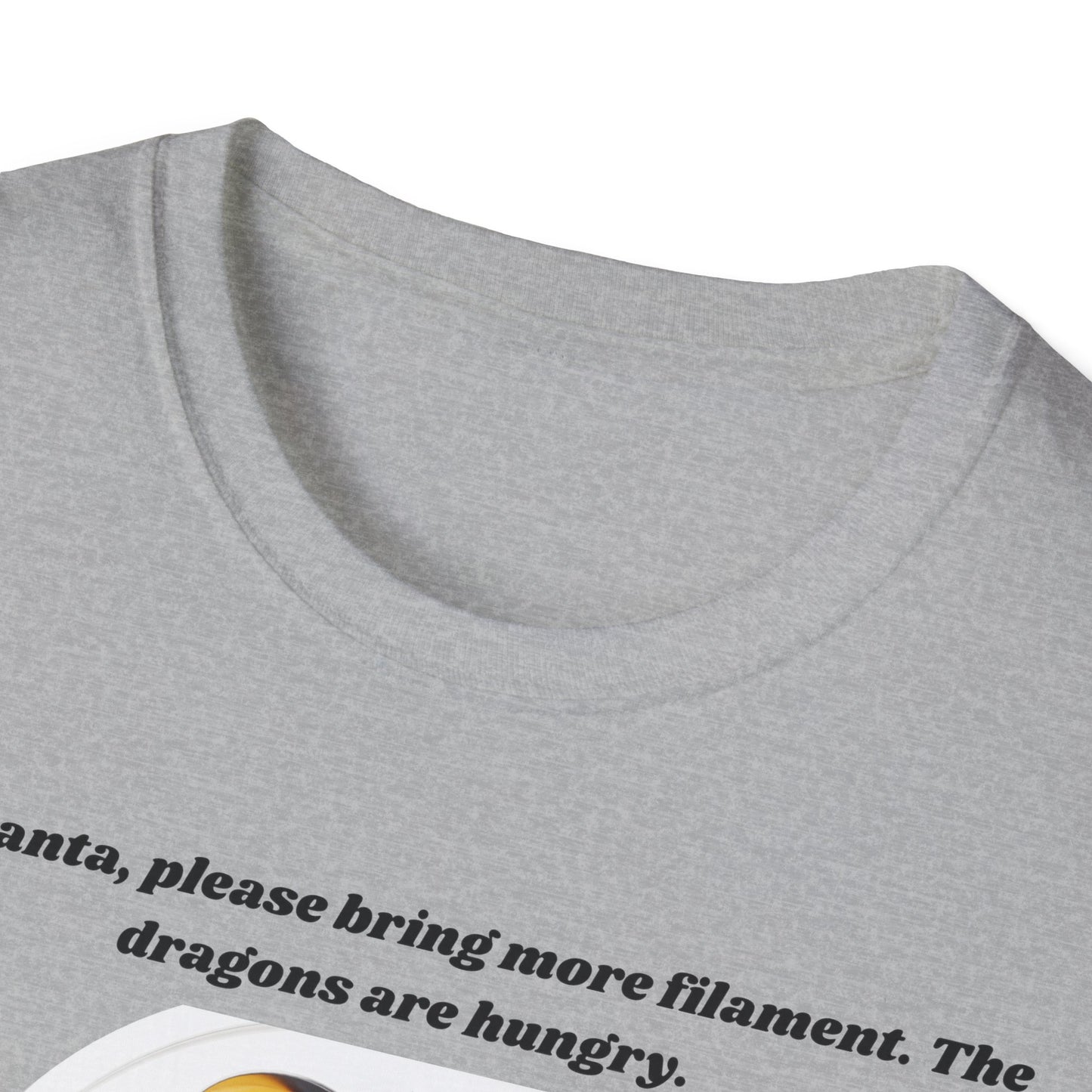 Filament Spool Graphic T-Shirt | 3D Printing Humor