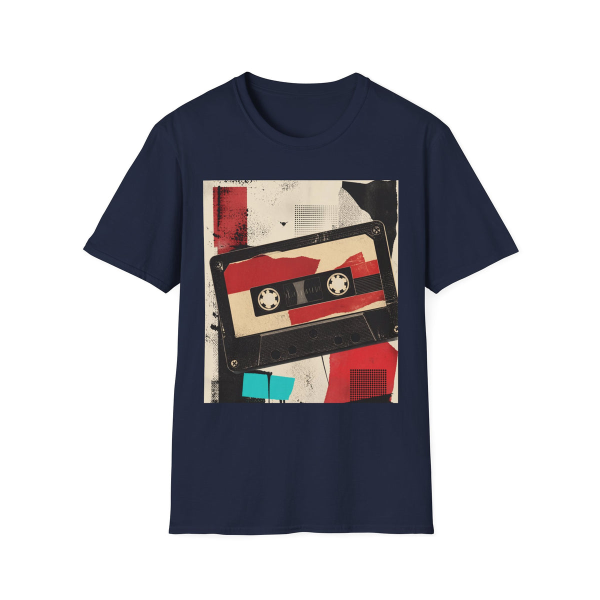 Retro Cassette Tape T-Shirt | Vintage Music Graphic