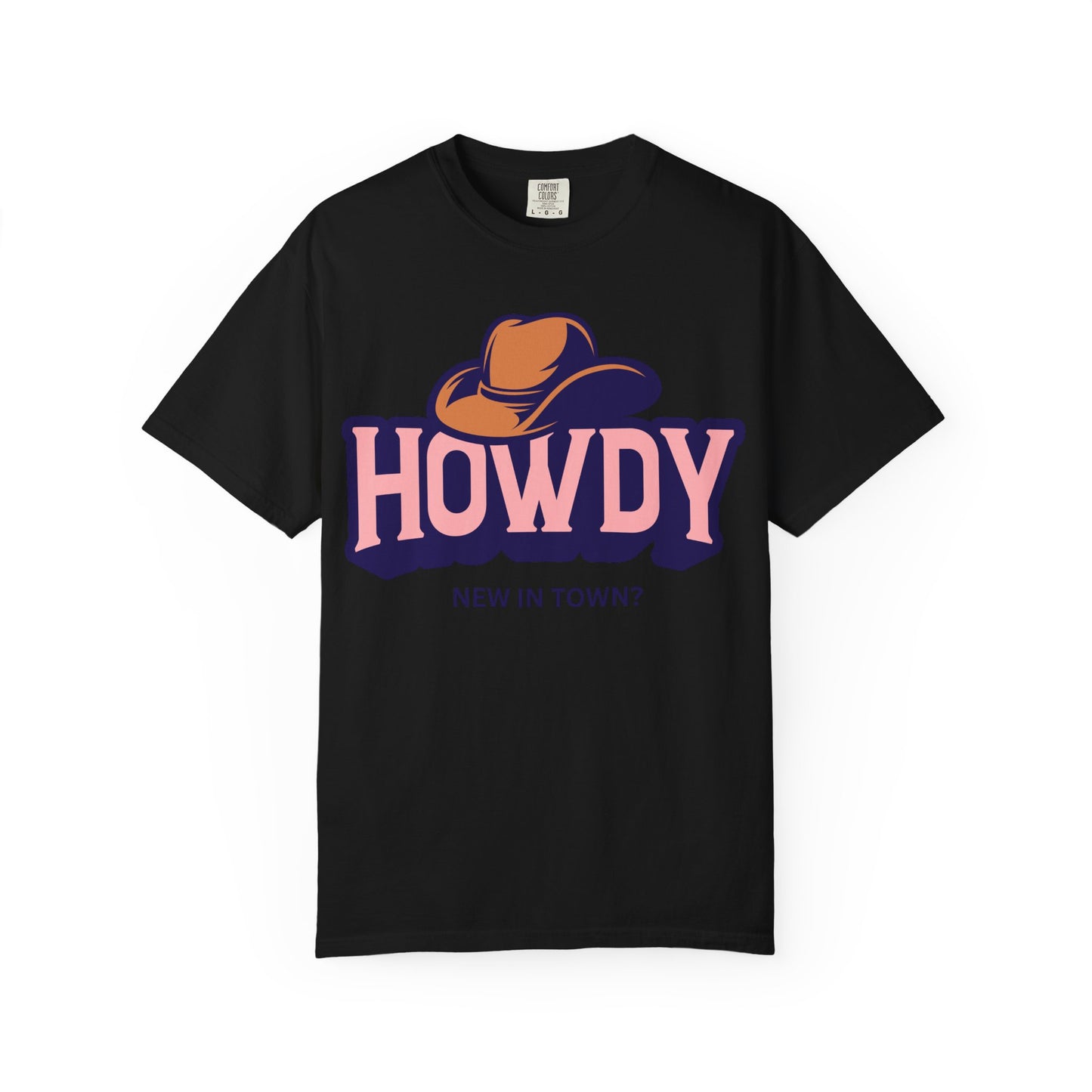 Howdy cowboy tee | T-Shirt, New in Town graphic
