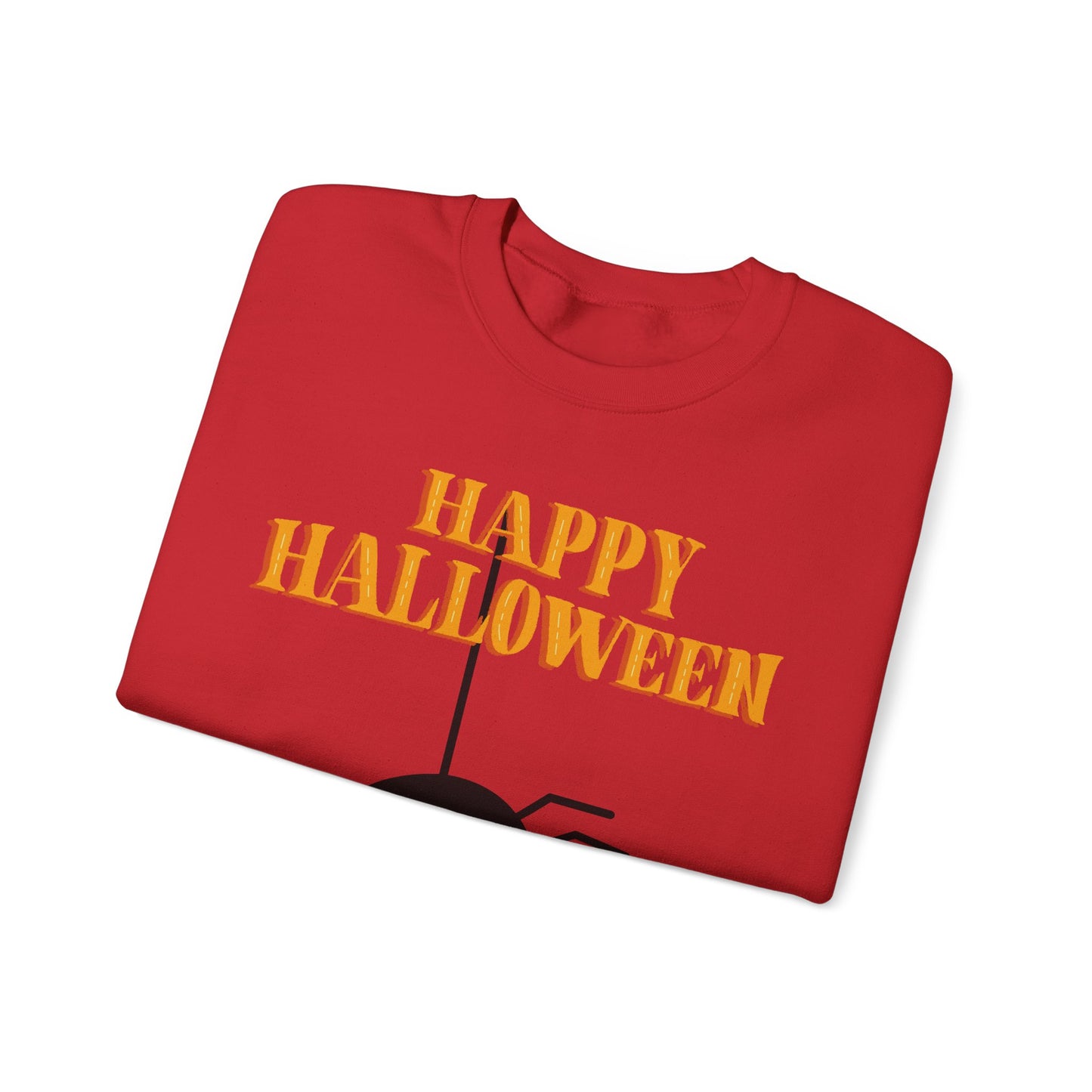 Halloween Spider Crewneck Sweatshirt | Cozy Unisex Pullover, Perfect for Fall, Halloween, Spooky Season, Gift for Friends