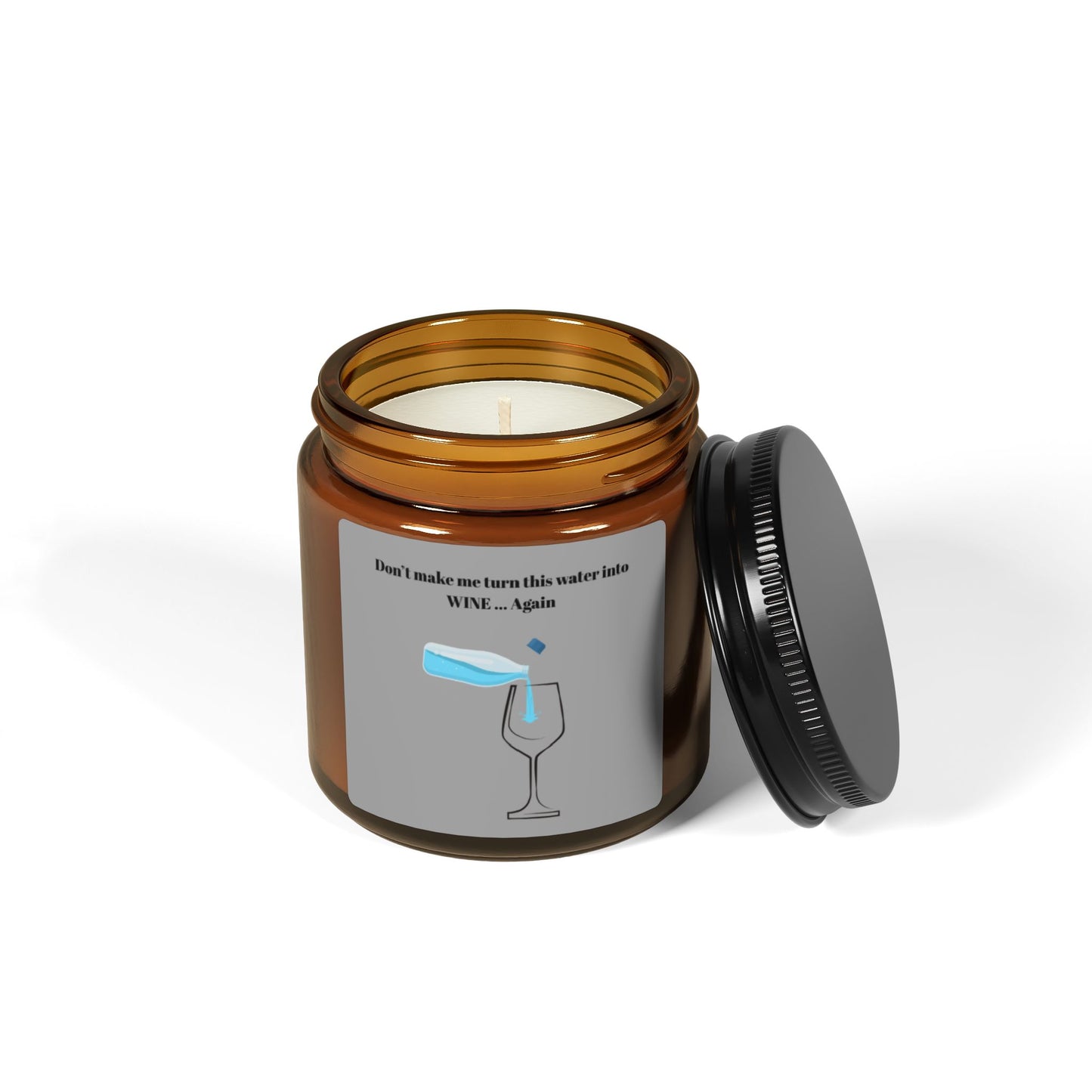 Funny Scented Soy Candle, Humor Gift for Wine Lovers, Relaxing Aromatherapy, Home Decor, Unique Present for Occasions