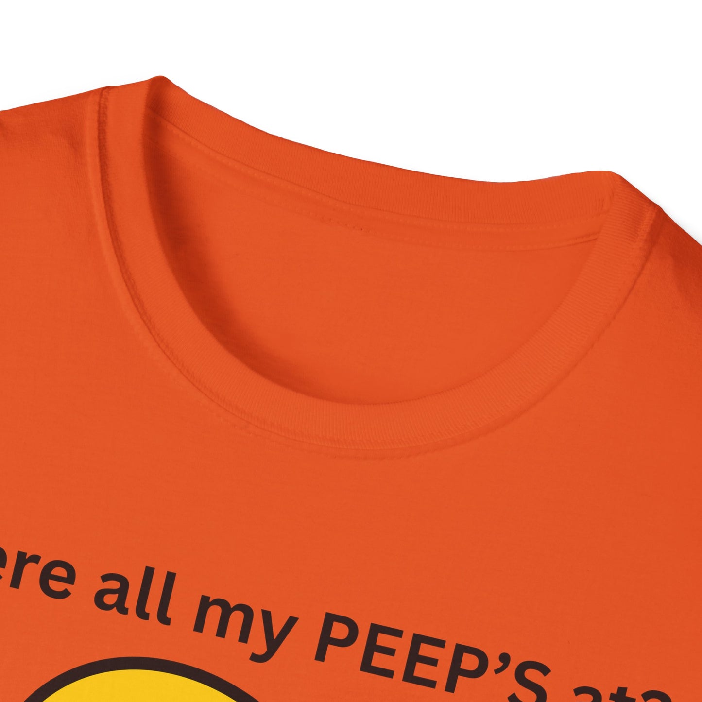 Cute Duck T-Shirt - Where All My PEEP'S At? | Fun Gift for Animal Lovers, Spring Celebrations, Easter
