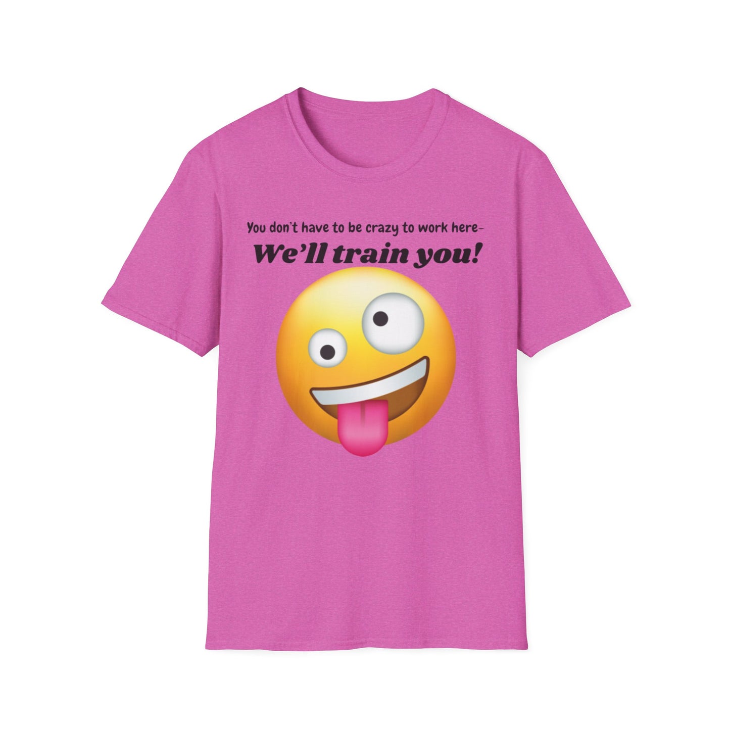 Funny Training T-Shirt for Work, Humorous Office Shirt, Gift for Coworkers, New Job Tee, Casual Workwear, Motivation Apparel