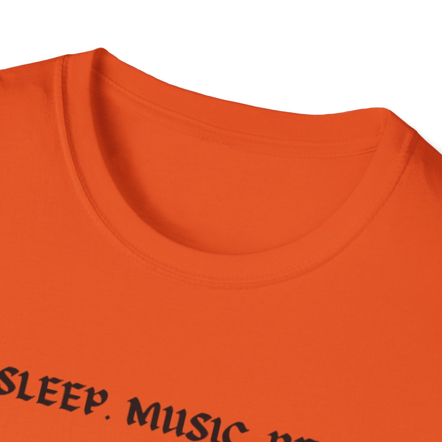 Skeleton Music Vibes Unisex Softstyle T-Shirt | Rock Music Lovers Tee, Concert Shirt, Halloween Apparel, Gift for Musicians