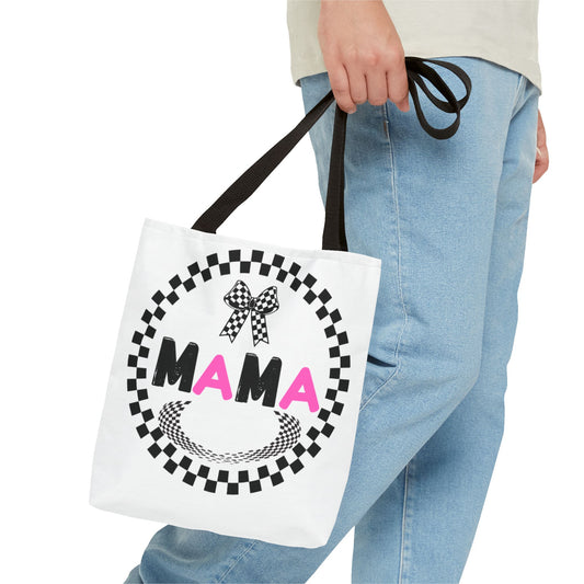 Cute Mama Tote Bag, Ideal for Gifts, Everyday Use, Gift for Moms, Mother's Day Tote, Stylish Shopping Bag, Chic Organizer