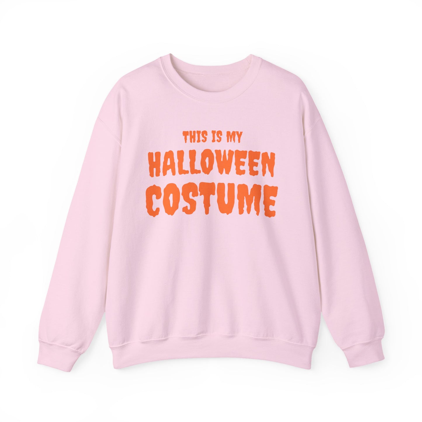 Halloween Costume Crewneck Sweatshirt, Unisex Sweatshirt, Cozy Halloween Apparel, Festive Fall Clothing, Halloween Party Outfit
