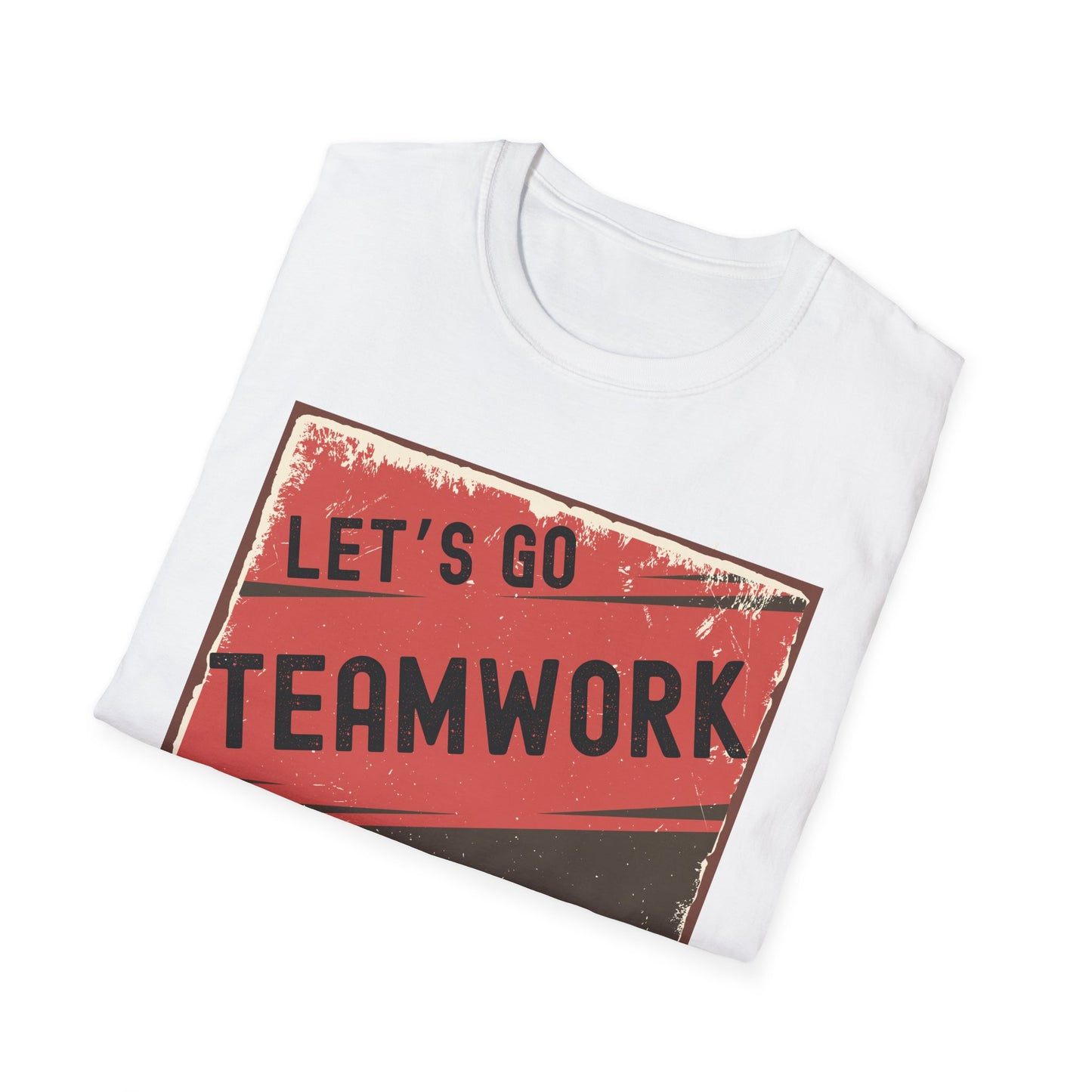 Let's Go Teamwork Unisex T-Shirt - Motivational Team Spirit Tee, Ideal for Sports Events, Team Outings, Fundraisers, Gifts