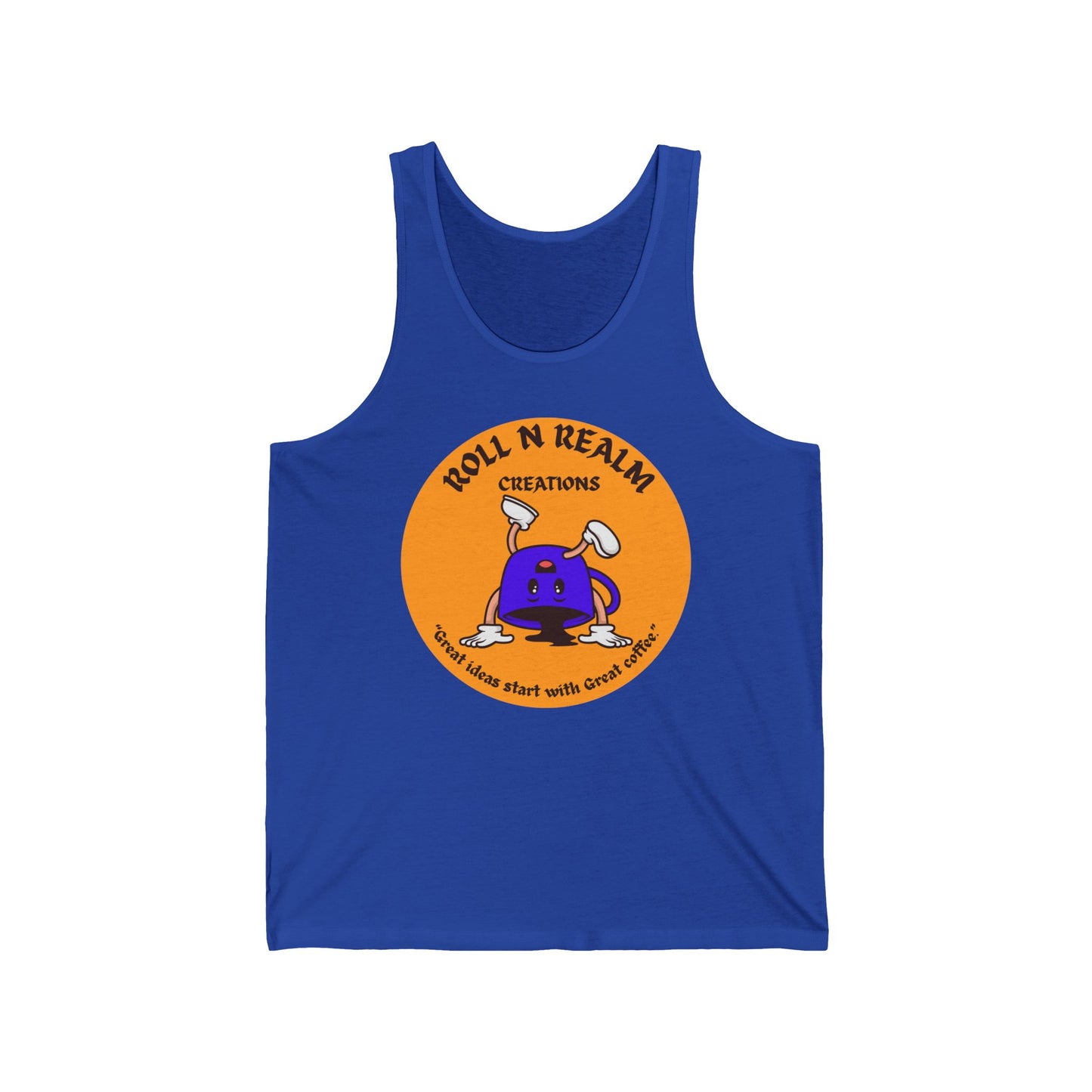 Playful Unisex Jersey Tank Top - Perfect for Summer, Fun Outings, and Casual Wear, Gift for Gamers, Relaxation, Warm Weather, Graphic Tank