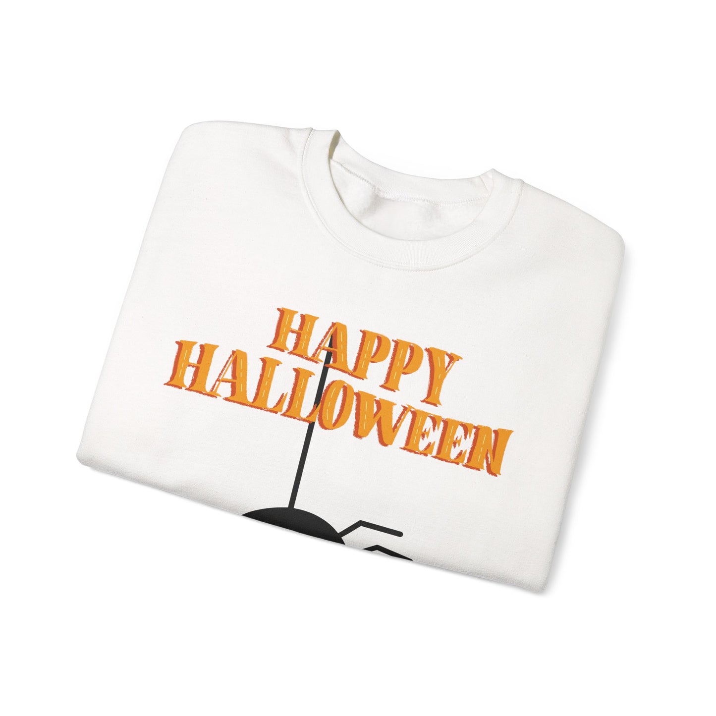 Halloween Spider Crewneck Sweatshirt | Cozy Unisex Pullover, Perfect for Fall, Halloween, Spooky Season, Gift for Friends