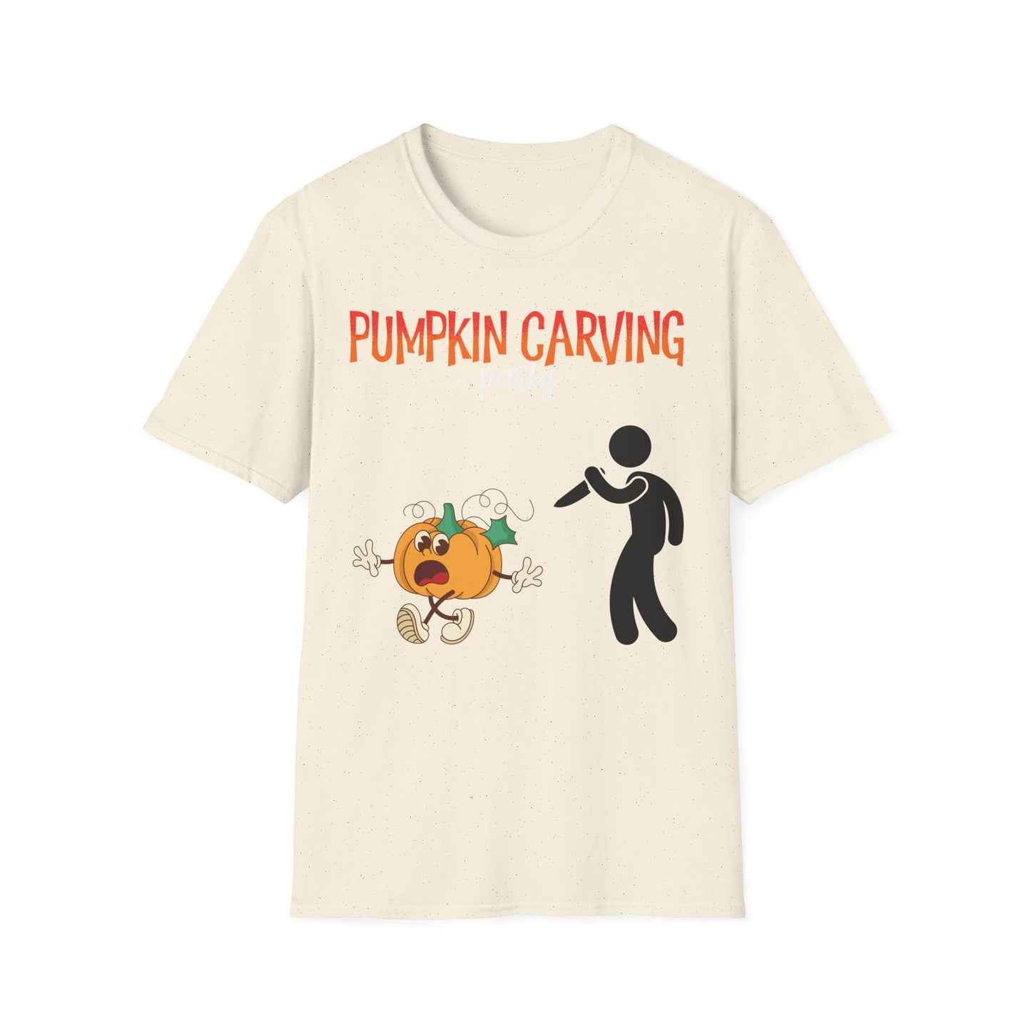 Funny Pumpkin Carving T-Shirt, Unisex Halloween Shirt, Fall Festivities Tee, Spooky Season Apparel, Quirky Halloween Gift
