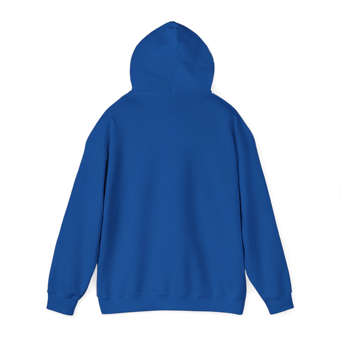 Heart Script Hoodie — Minimal Heart Text Graphic Pullover