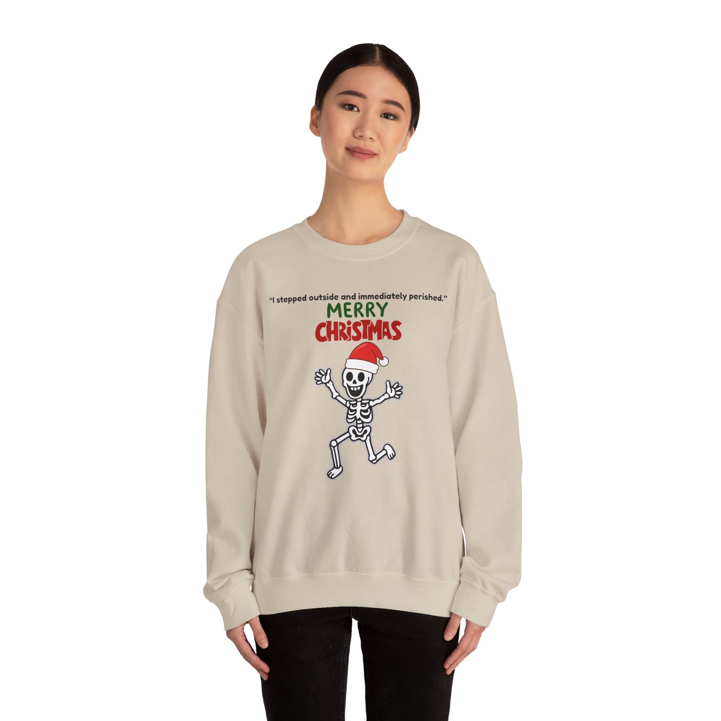 Funny winter sweatshirt great gift idea.
