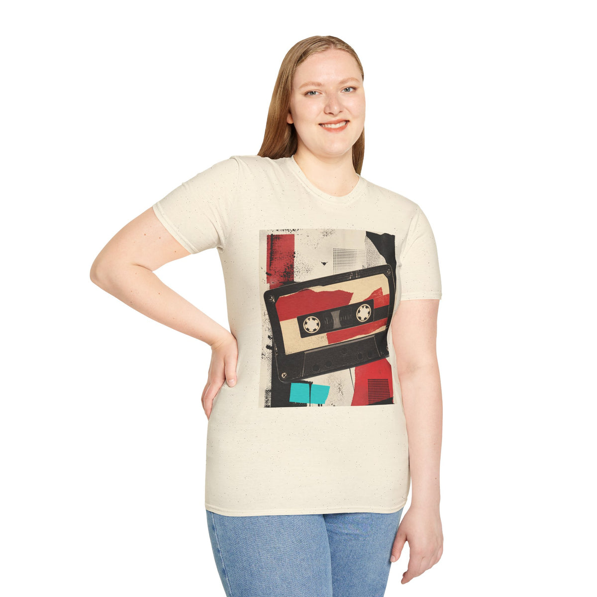 Retro Cassette Tape T-Shirt | Vintage Music Graphic