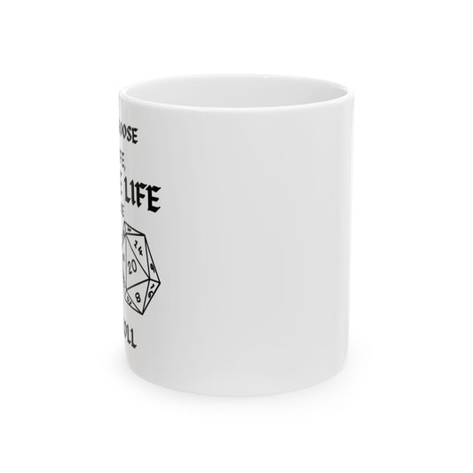 Dungeons & Dragons Ceramic Mug - Gaming Gift, Role-Playing Coffee Cup, 11oz or 15oz, for Gamers, Christmas, Birthdays