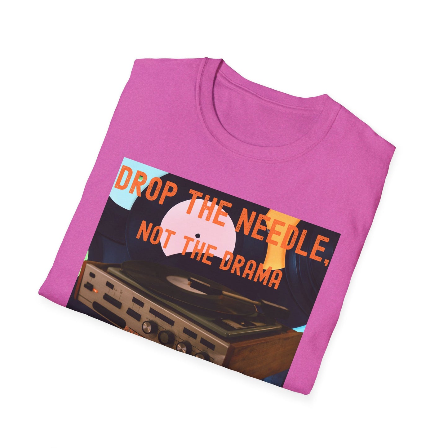 Retro Music Vibe Unisex T-Shirt, Perfect for Music Lovers, Gift for Vinyl Collectors, Casual Summer Wear, Party Tee, Unique Graphic Top