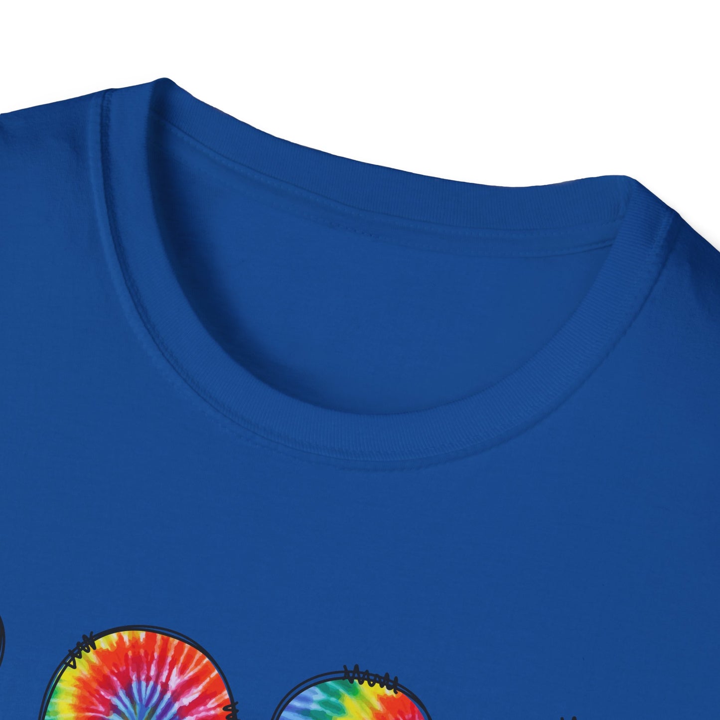 Tie Dye 2026 T-Shirt | Colorful Swirl Number Tee