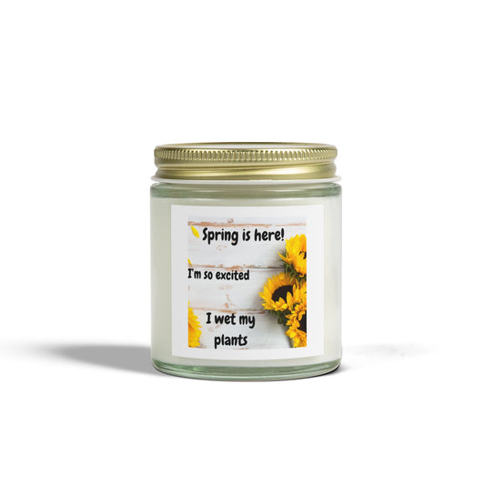 Scented Candles, Coconut Apricot Wax (4oz, 9oz)