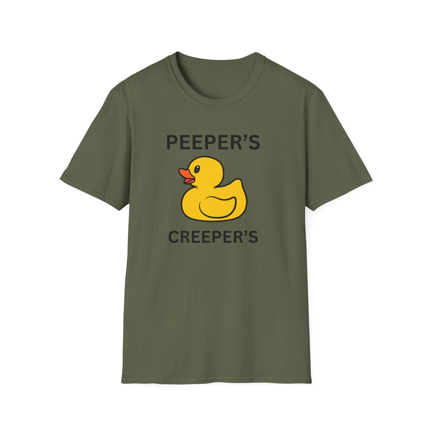 Quirky Duck T-Shirt, Fun Graphic Tee, Playful Gift, Casual Wear, Birthday Present, Summer Outfit