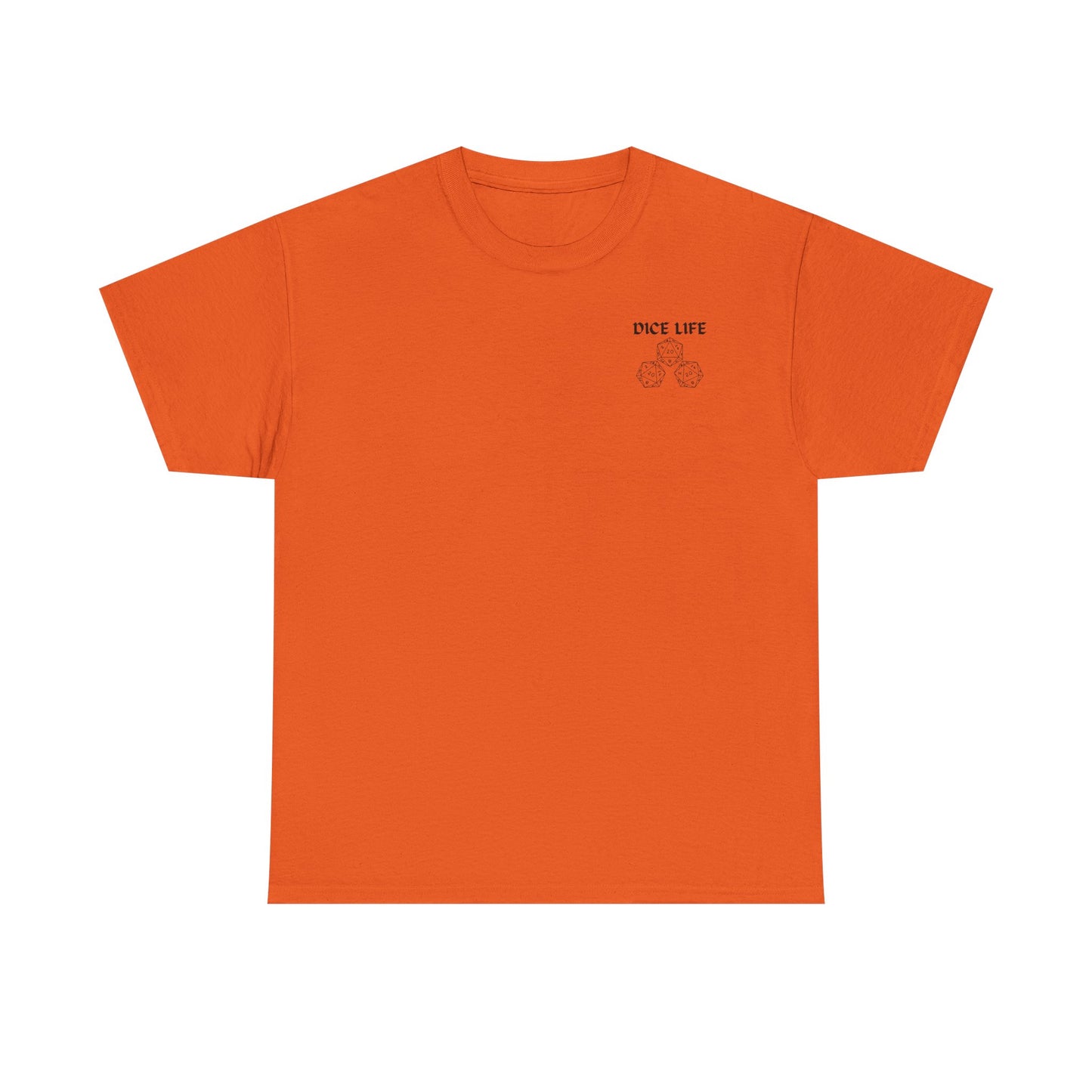 Dice Life Gaming T-Shirt, Perfect for Gamers, D&D Enthusiasts, Casual Wear, Gift for Tabletop Players, Unisex Graphic Tee
