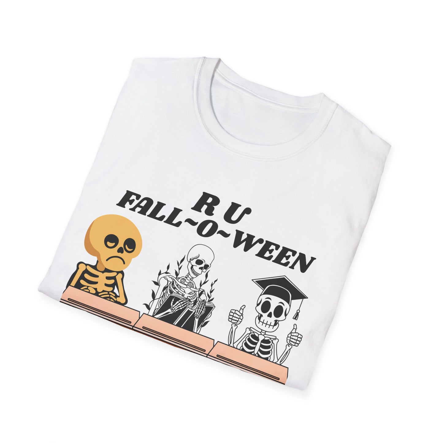 Halloween Themed T-Shirt, Spooky Costume Tee, Fall-O-Ween Graphic Shirt, Unisex Fall Apparel, Perfect for Parties